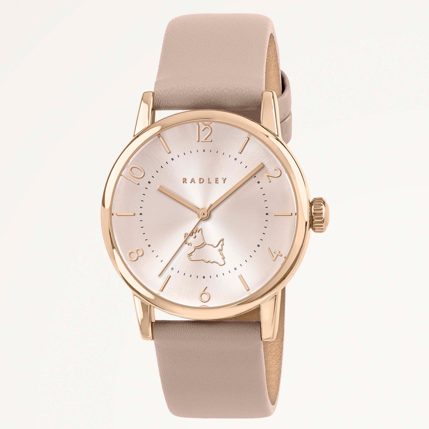 Radley London Spring Street 35mm With Leather Strap Watch Praire Pink - RY21942A