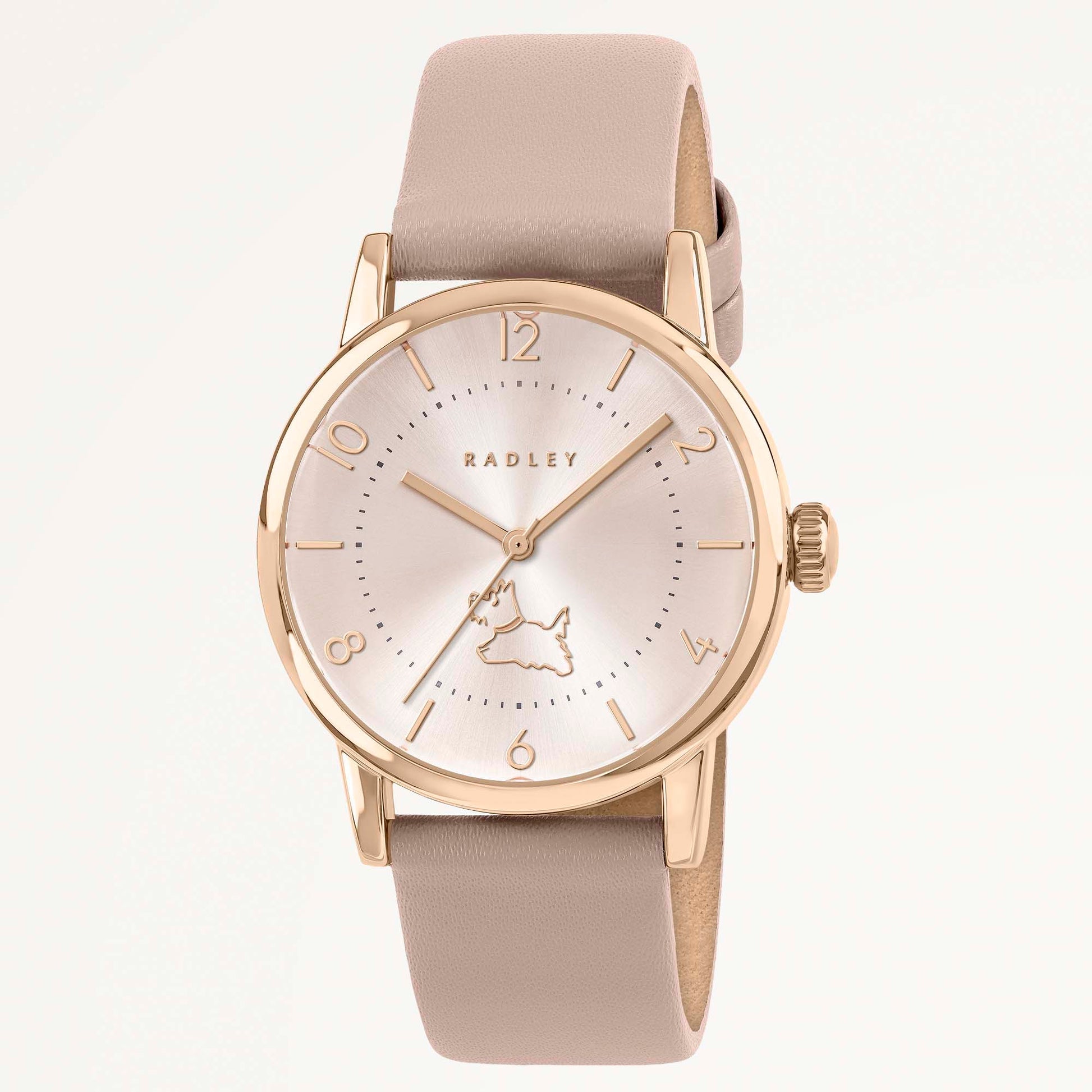 Radley London Spring Street 35mm With Leather Strap Watch Praire Pink - RY21942A