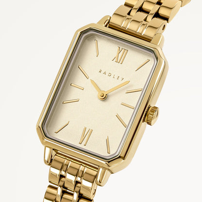 Radley London Compton Street Bracelet Watch Pale Gold - RY4664