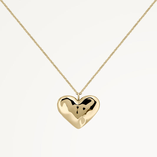 Radley London Gold Hammer Heart Locket Necklace