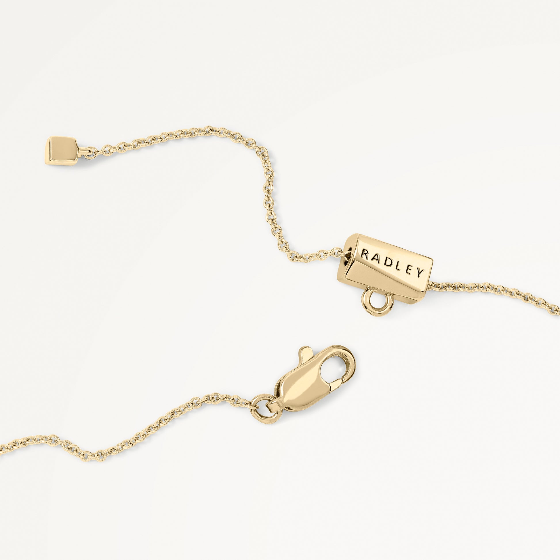 Radley London Gold Hammer Heart Locket Necklace