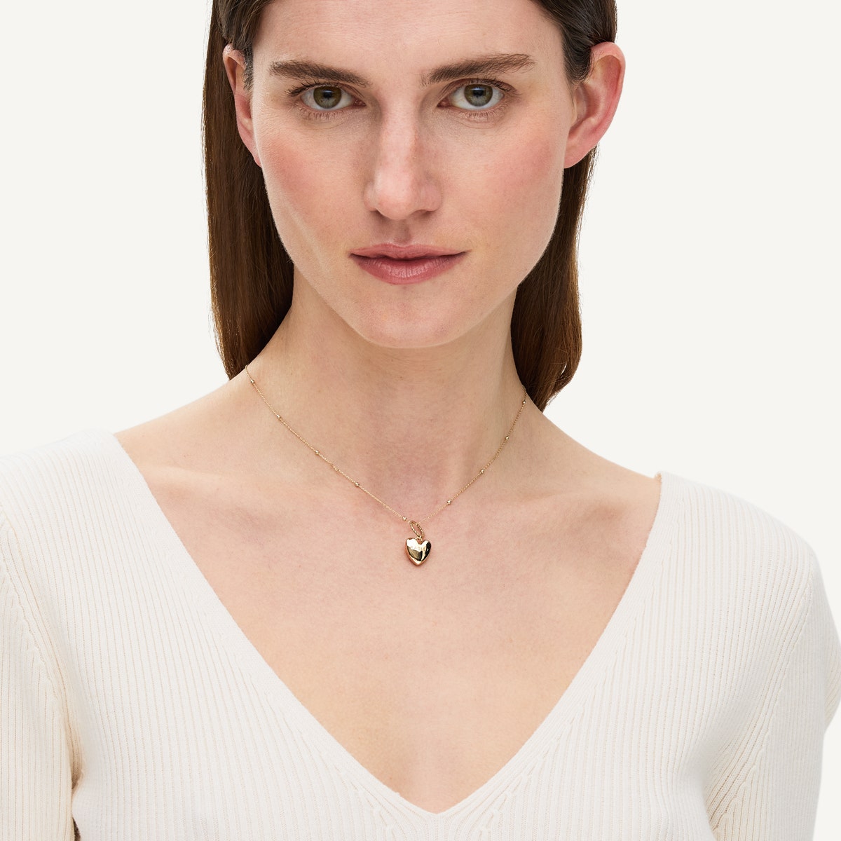 Radley London Gold 18Ct Gold Plated Heart Charm Necklace