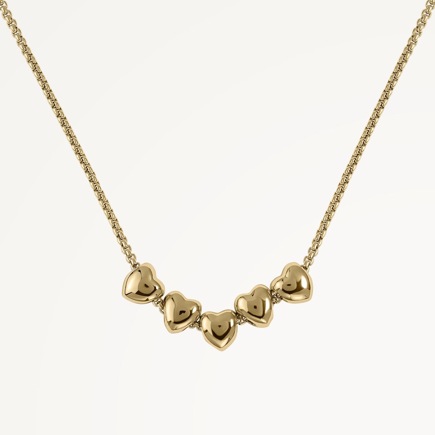Radley London Gold Heart Charm Necklace