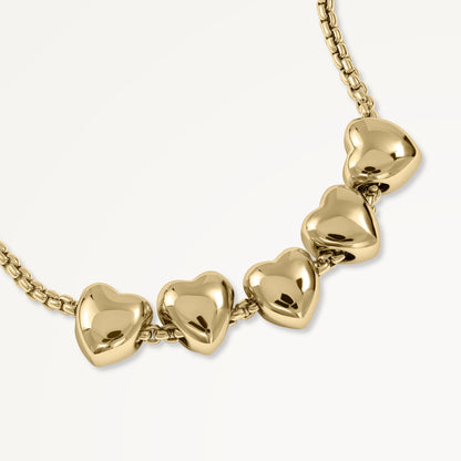 Radley London Gold Heart Charm Necklace