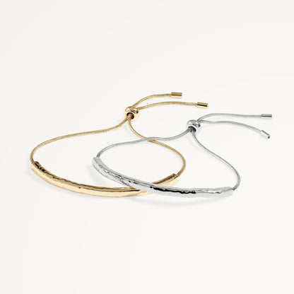 Radley London Gold Twinpack Hammered Bracelet Srt