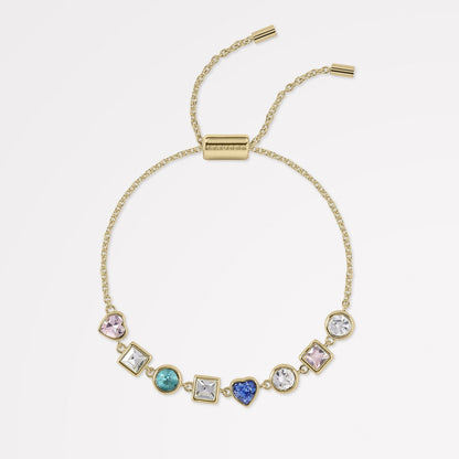 Radley London Gold 18Ct Gold Plated Multi Stone Bracelet