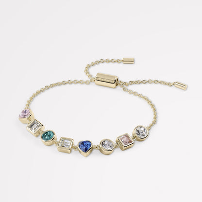 Radley London Gold 18Ct Gold Plated Multi Stone Bracelet