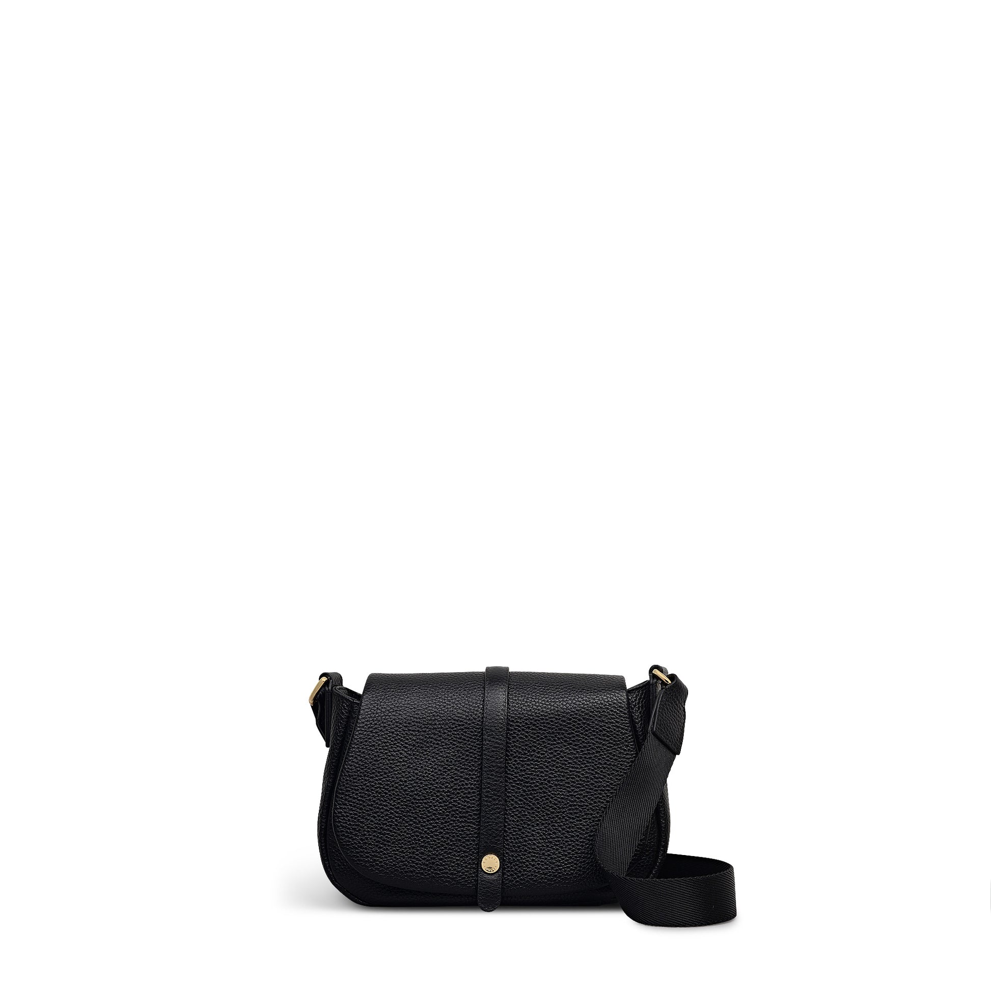 Radley London Lulworth Road Leather Mini Flapover Cross Body Bag in Black - 111947