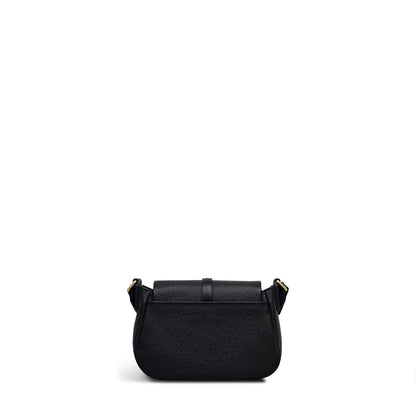 Radley London Lulworth Road Leather Mini Flapover Cross Body Bag in Black - 111947