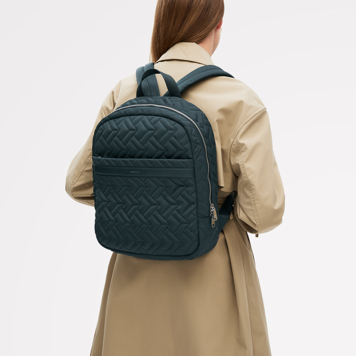 Radley London Teal Medium Zip Around Backpack