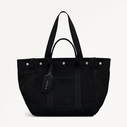 Radley London Black Large Open Top Tote