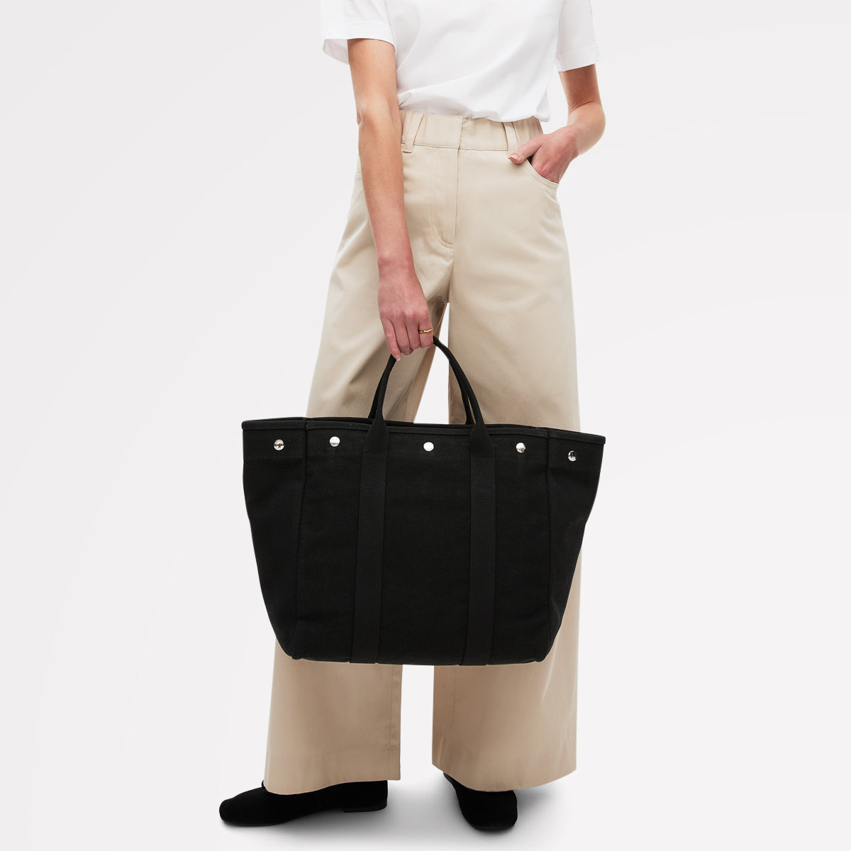 Radley London Black Large Open Top Tote