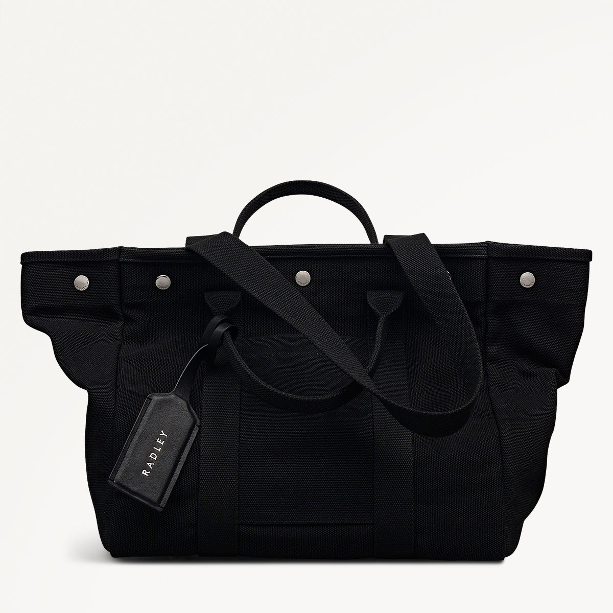 Radley London Black Large Open Top Tote
