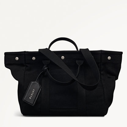 Radley London Black Large Open Top Tote