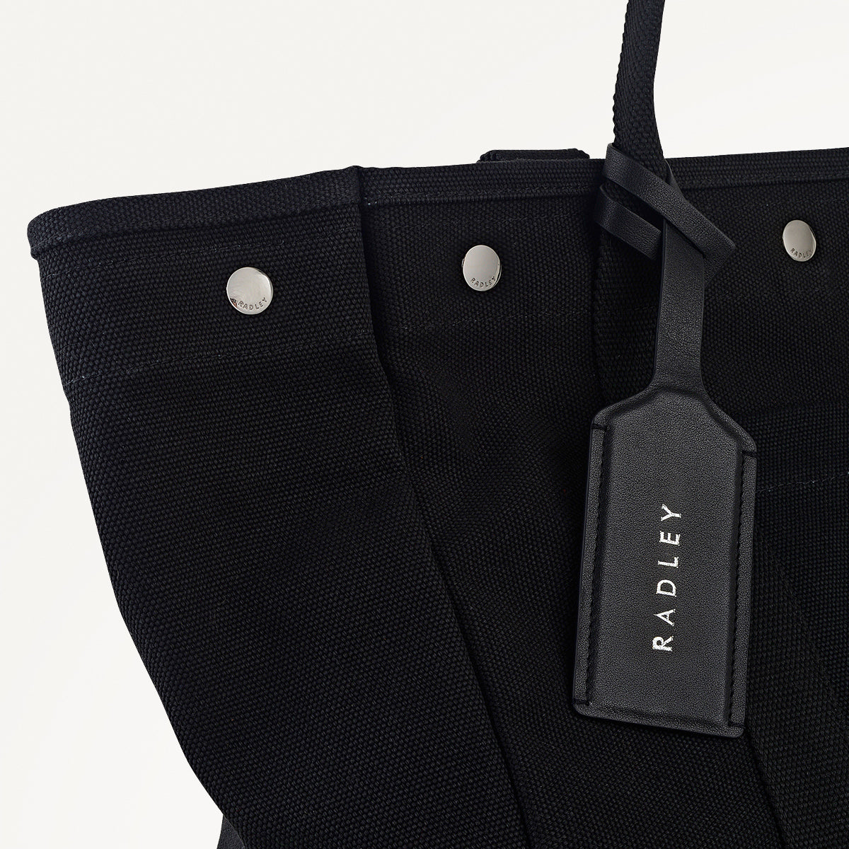 Radley London Black Large Open Top Tote