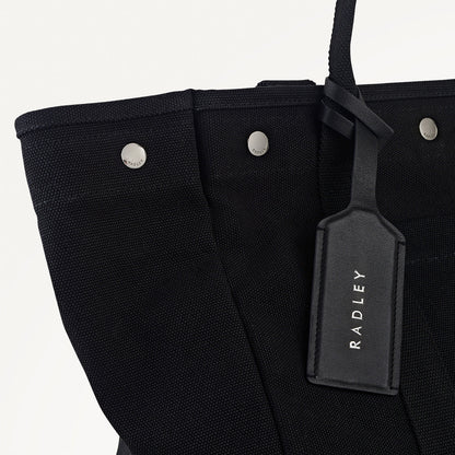 Radley London Black Large Open Top Tote