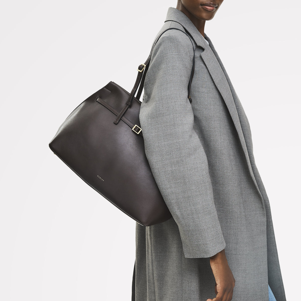 Radley London Dark Oak Functional Brown Handbag