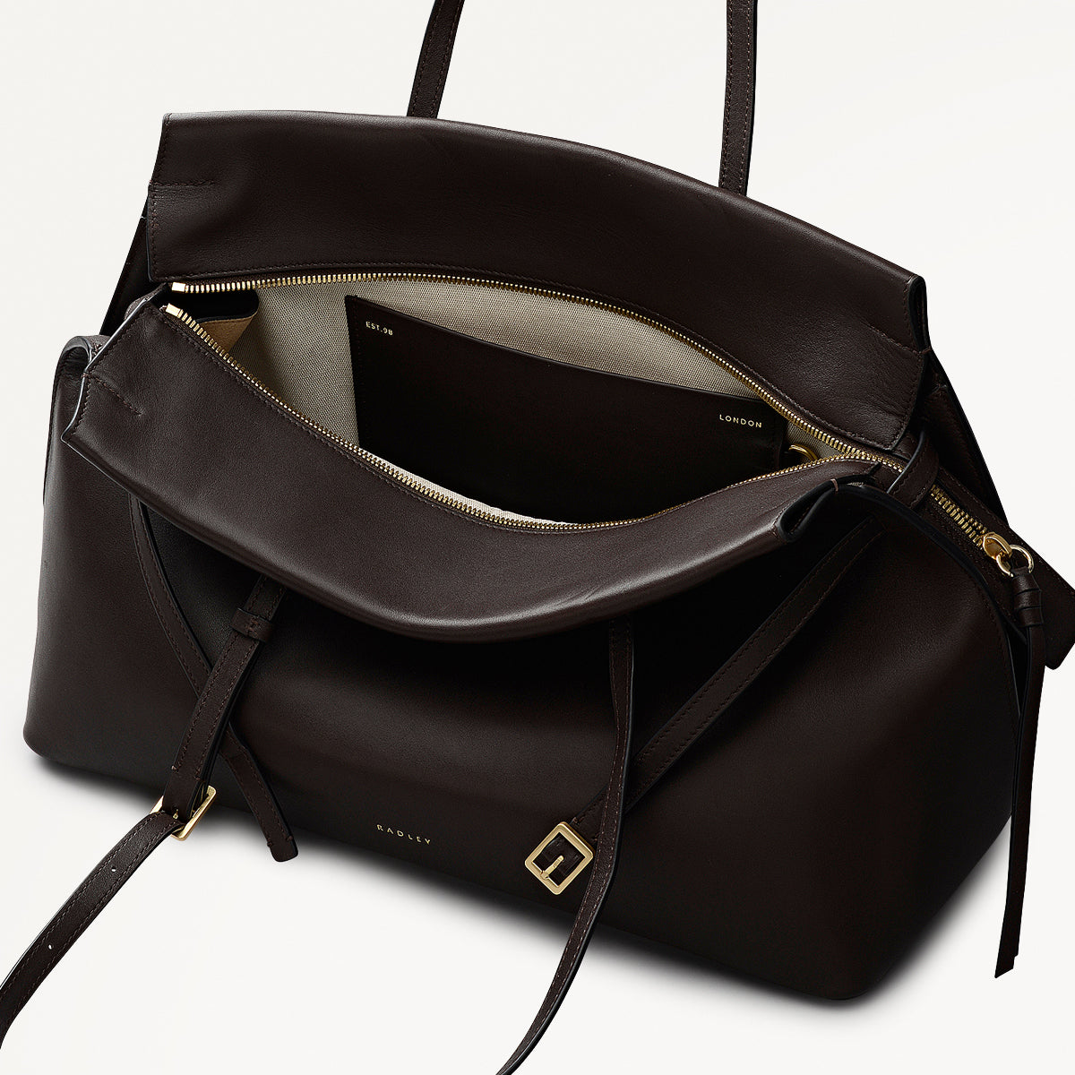 Radley London Dark Oak Functional Brown Handbag