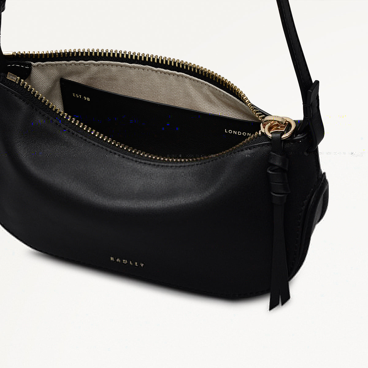 Radley London Black Small Ziptop Cross Body
