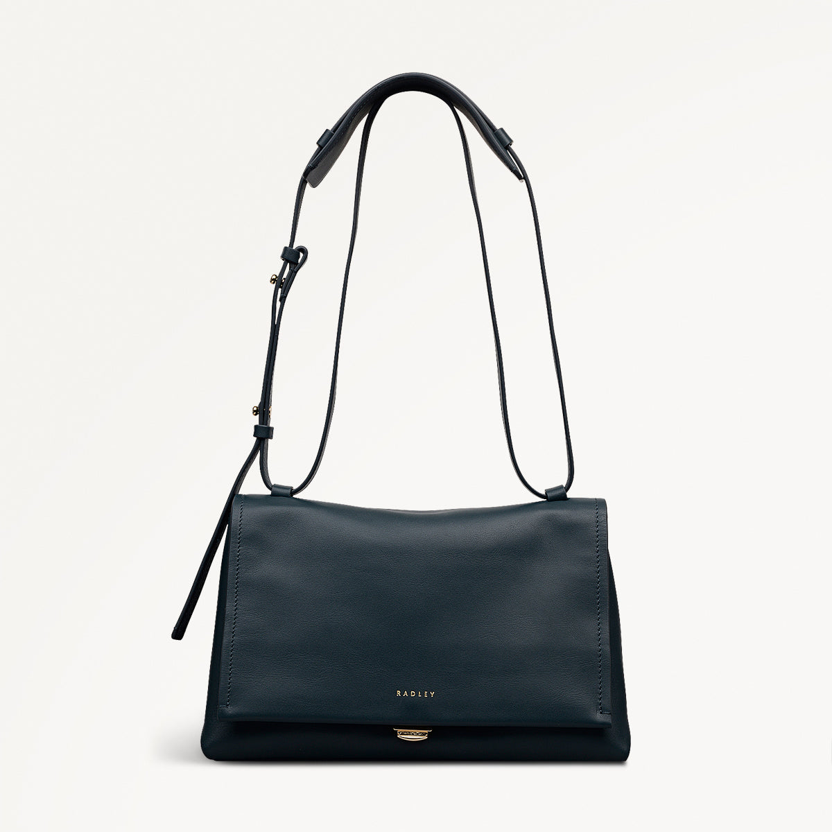 Radley London Teal Medium Flapover Shoulder