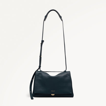 Radley London Teal Medium Flapover Shoulder