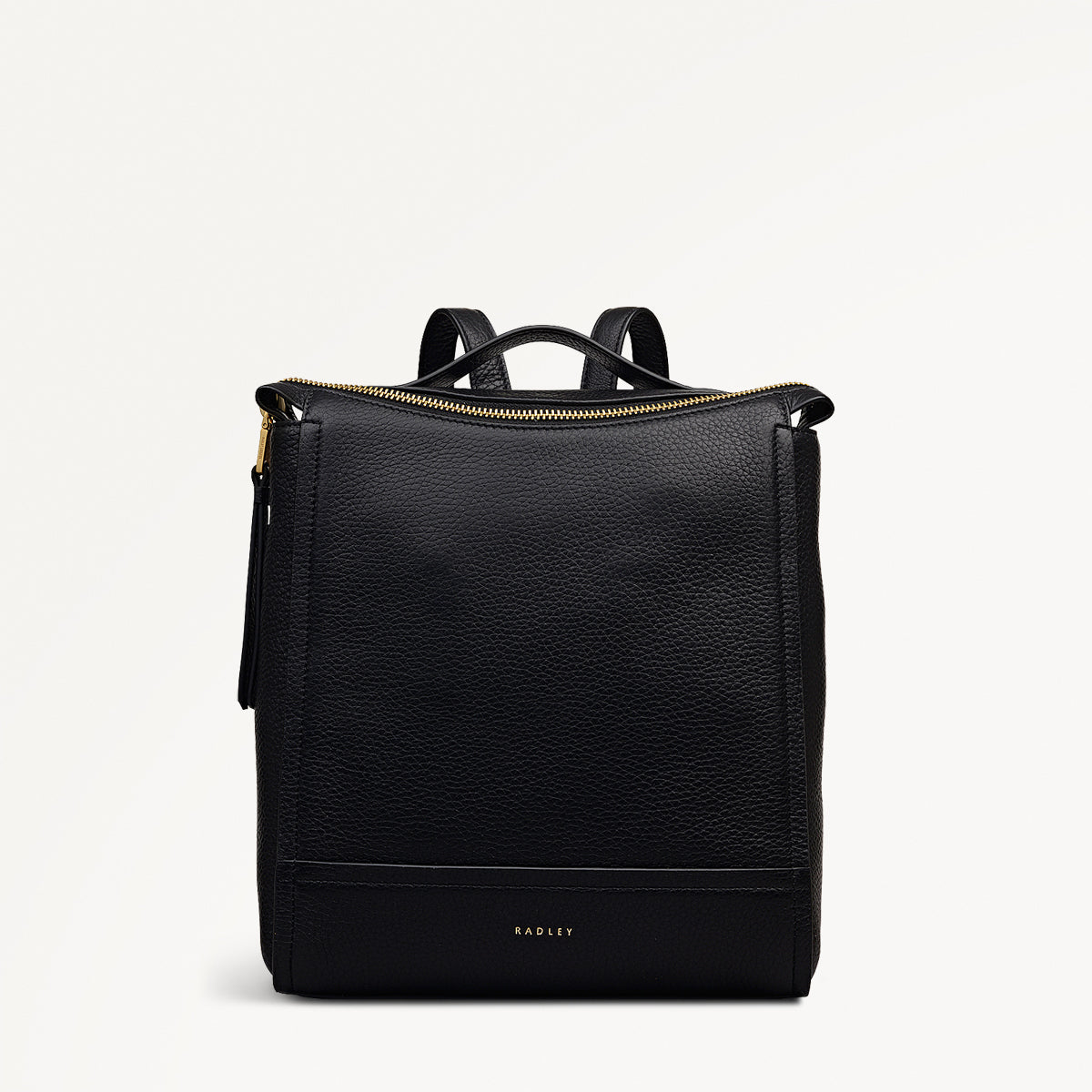 Radley London Black Small Ziptop Backpack