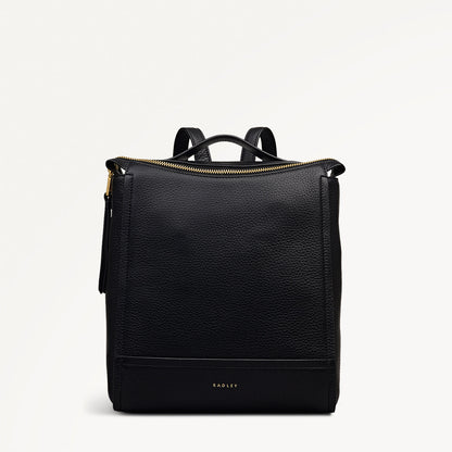 Radley London Black Small Ziptop Backpack