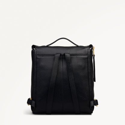 Radley London Black Small Ziptop Backpack