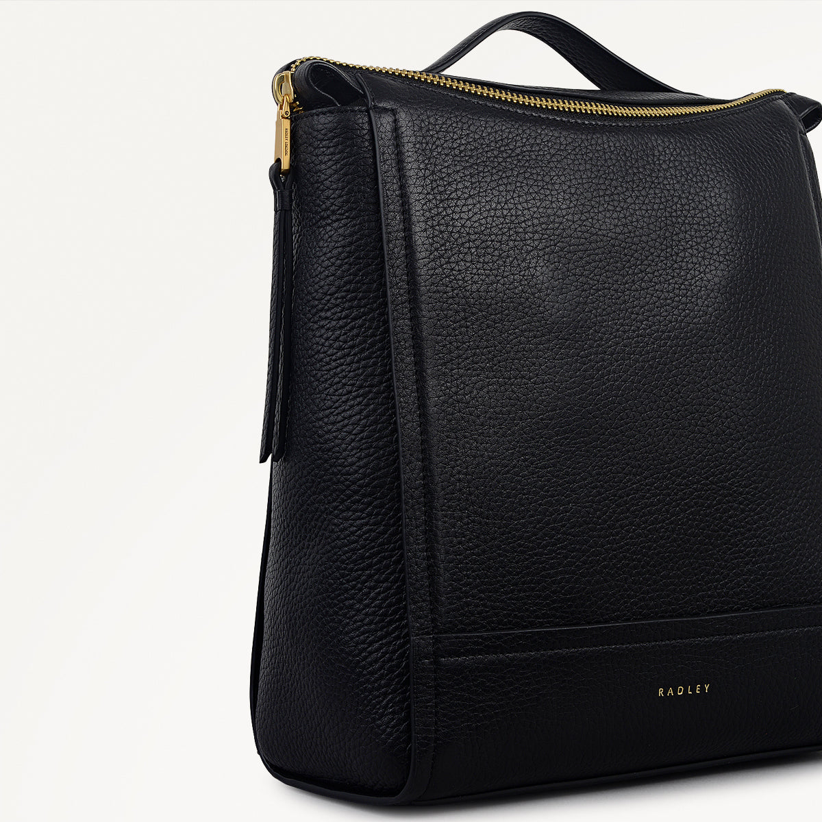 Radley London Black Small Ziptop Backpack