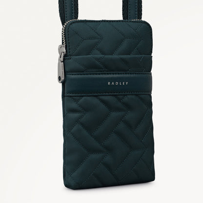 Radley London Teal Medium Zip Phone Cross Body