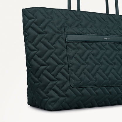 Radley London Teal Large Ziptop Tote