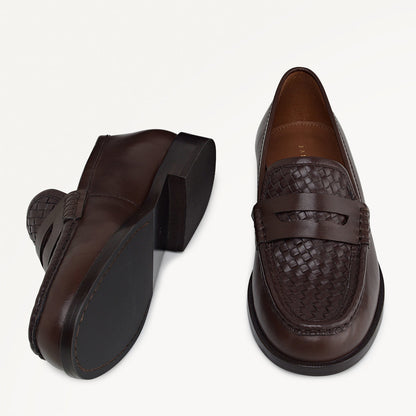 Radley London Chocolate Classic Loafer
