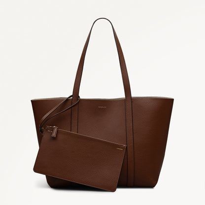 Radley London Chocolate Large Open Top Tote