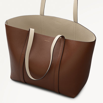 Radley London Chocolate Large Open Top Tote