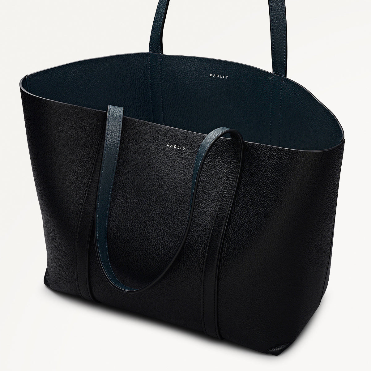 Radley London Black Large Open Top Tote
