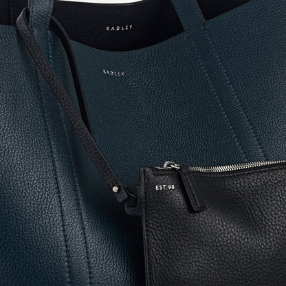Radley London Black Large Open Top Tote