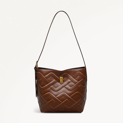 Radley London Tortoise Brown Large Bucket Bag
