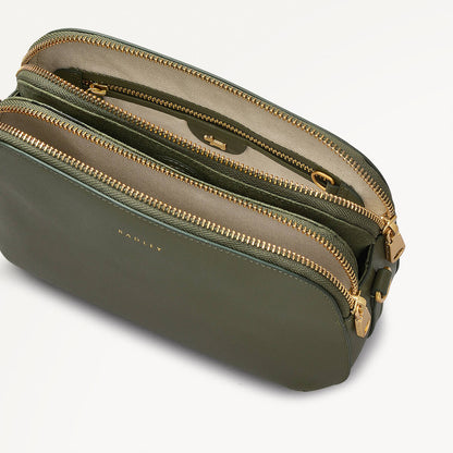 Radley London Dark Olive Green Crossbody Bag