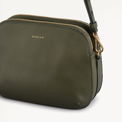 Radley London Dark Olive Green Crossbody Bag