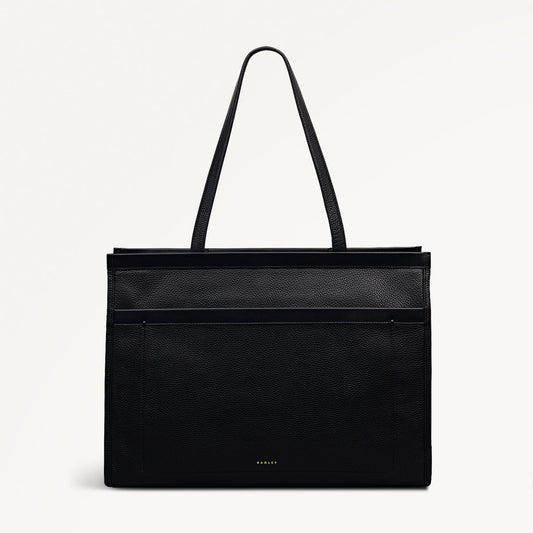 Radley London Black Large Ziptop Workbag