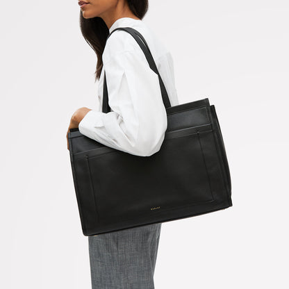 Radley London Black Large Ziptop Workbag