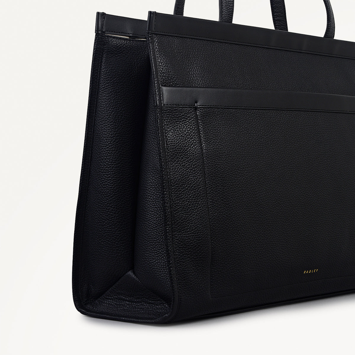 Radley London Black Large Ziptop Workbag