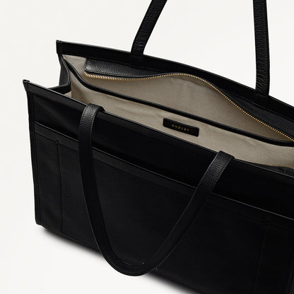 Radley London Black Large Ziptop Workbag