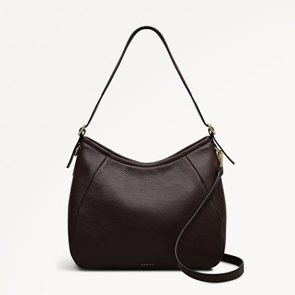 Radley London Dark Oak Medium Ziptop Shoulder