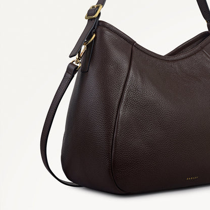 Radley London Dark Oak Medium Ziptop Shoulder
