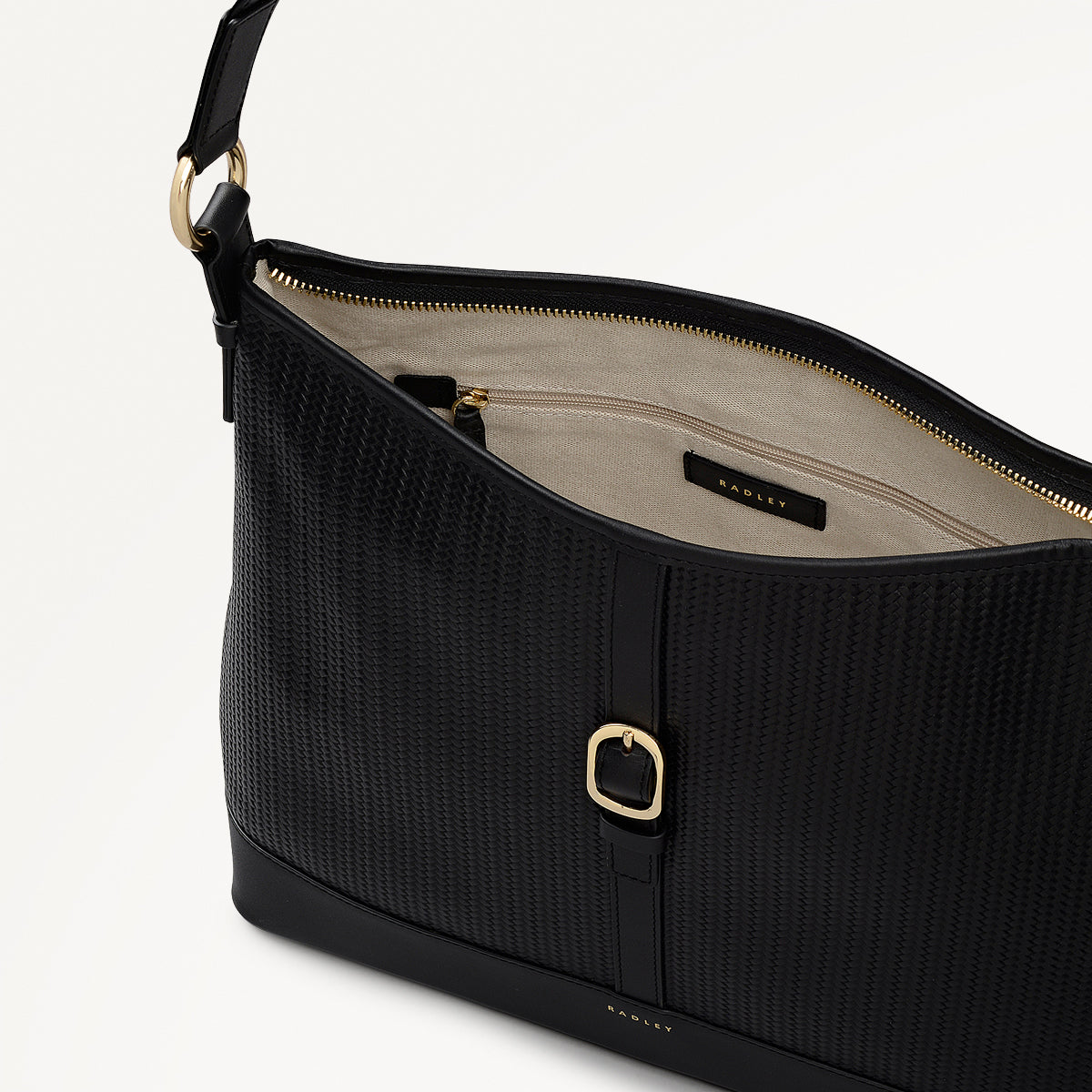 Radley London Black Medium Ziptop Shoulder