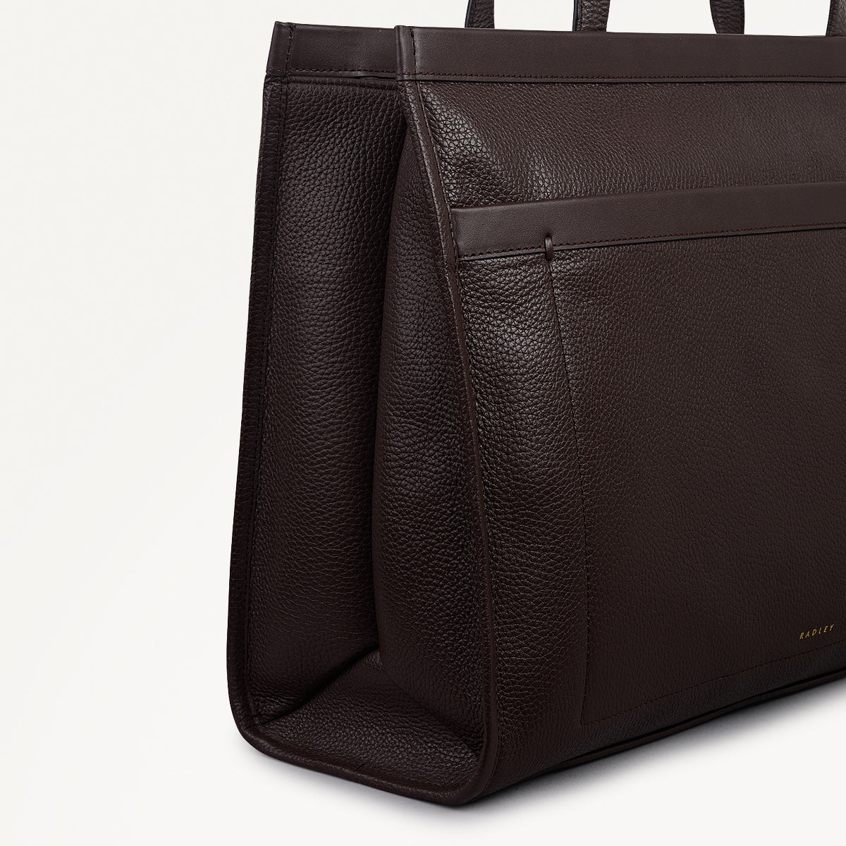 Radley London Dark Oak Large Ziptop Workbag