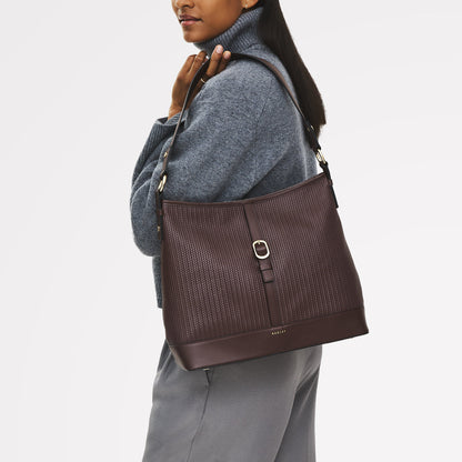 Radley London Mahogany Medium Ziptop Shoulder