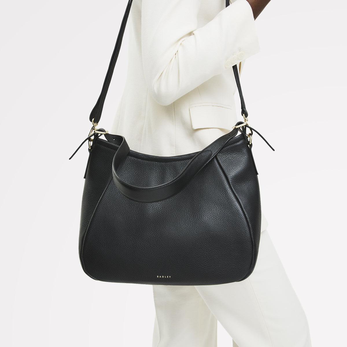 Radley London Black Medium Ziptop Shoulder
