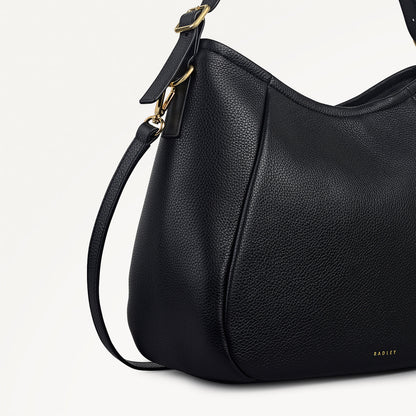 Radley London Black Medium Ziptop Shoulder